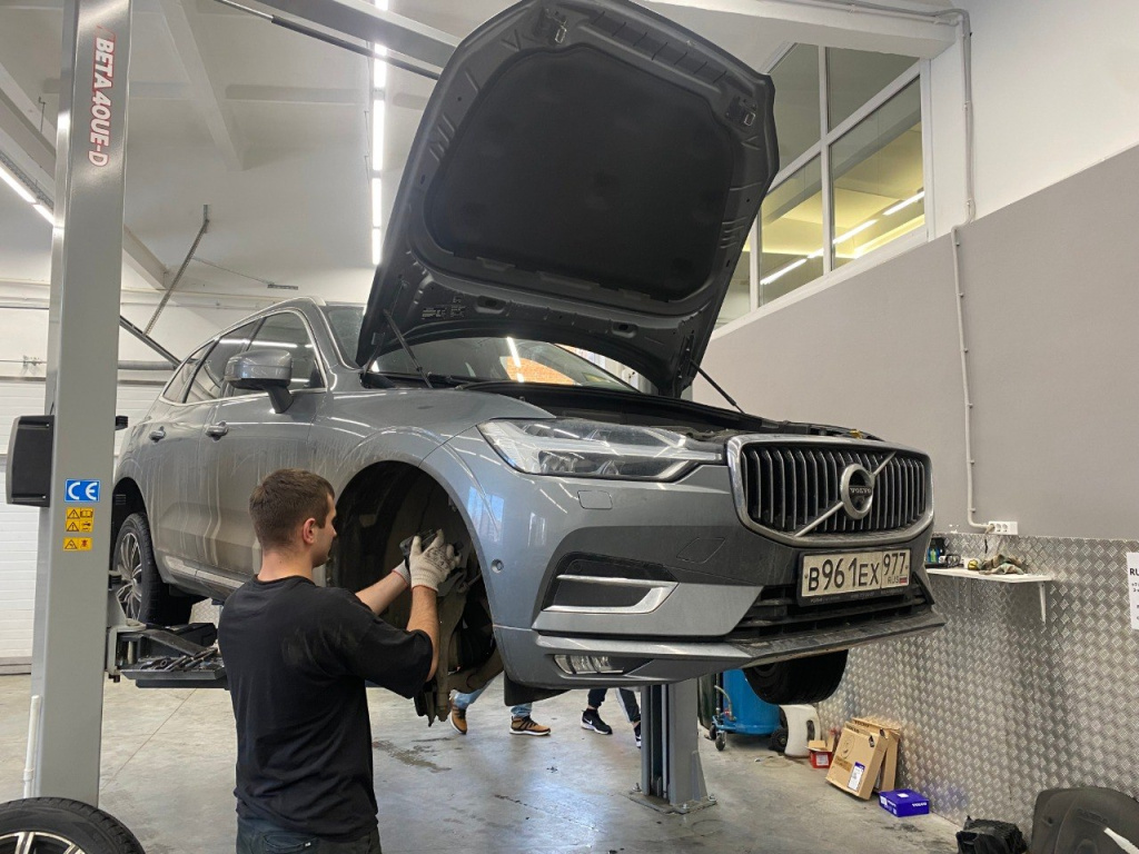 Плановое техническое обслуживание (ТО) Volvo V90 Cross Country в сервисном центре