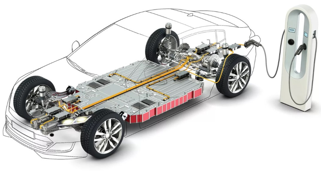 Тяговая батарея электрокара Устройство электромобиля