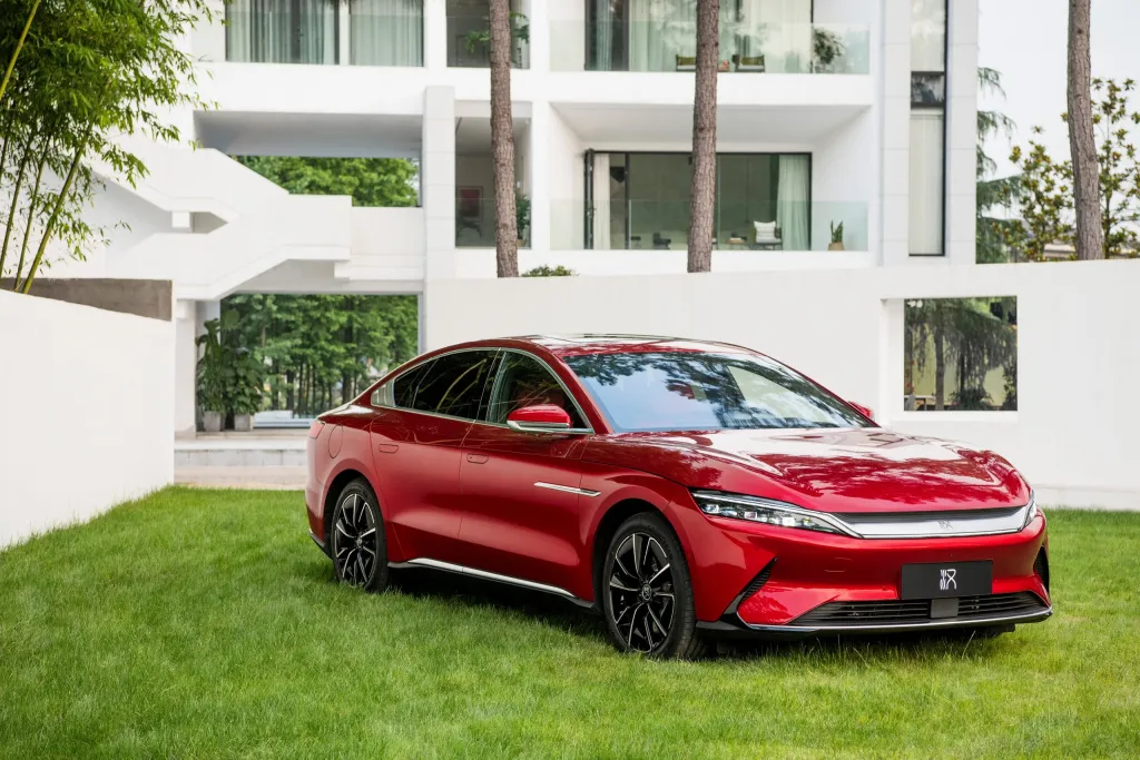 Логотип: Замена высоковольтной батареи (ВВБ) Byd Han EV 