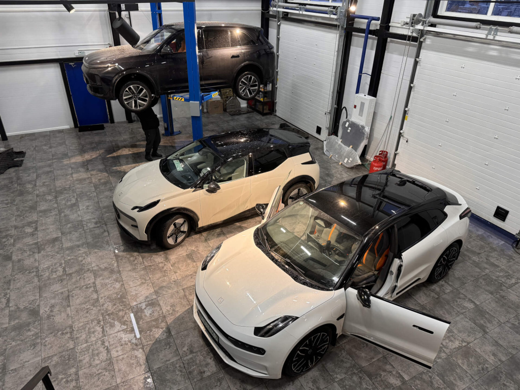 Zeekr в автосервисе