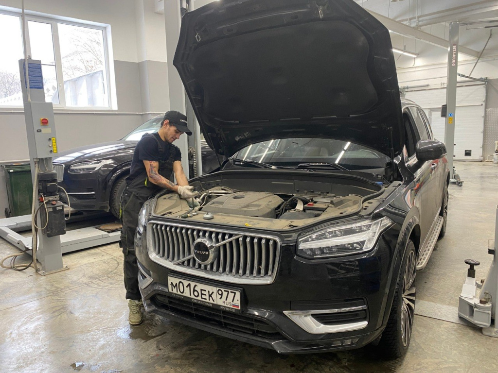 Плановое техническое обслуживание (ТО) Volvo S60 Cross Country в сервисном центре