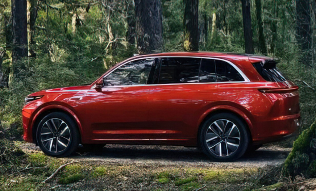 Авто с последовательным гибридом из Китая Автомобиль Lixiang l7