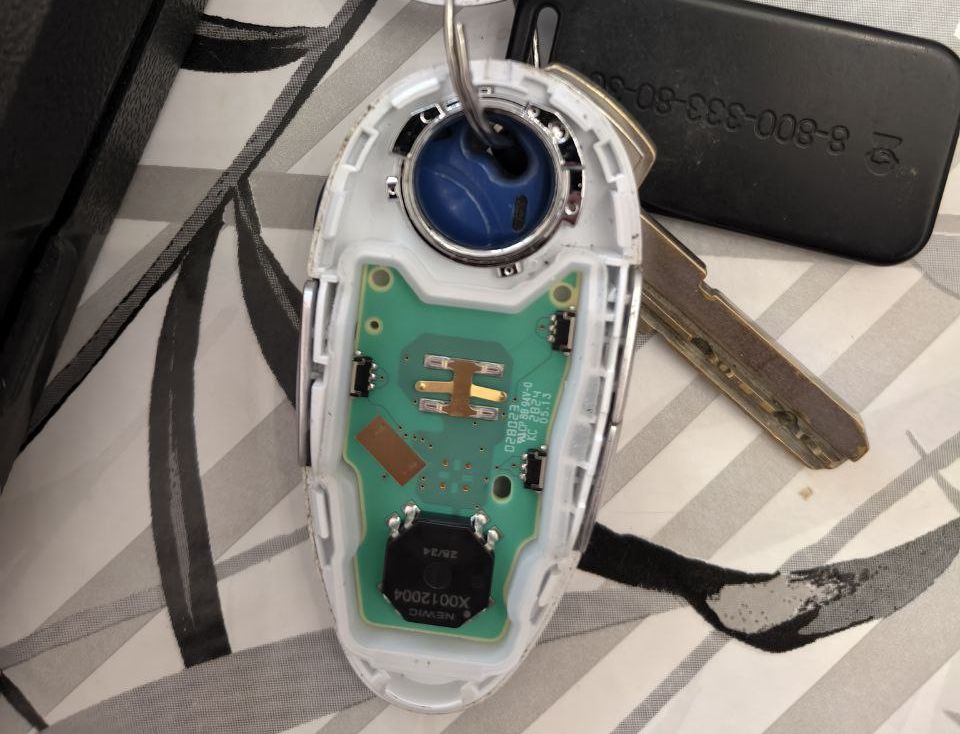 Разобранный брелок Воя Фри