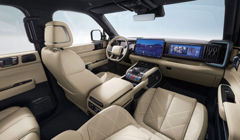 Салон BYD FangChengBao Leopard 5