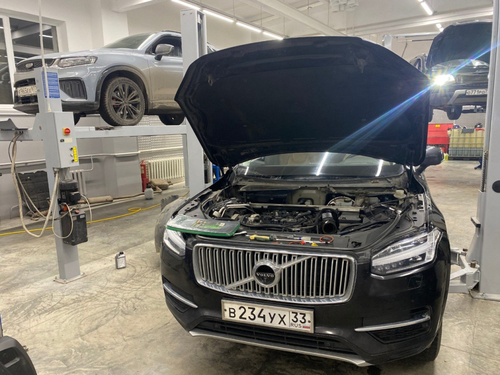 Компьютерная диагностика Volvo S40 в сервисном центре