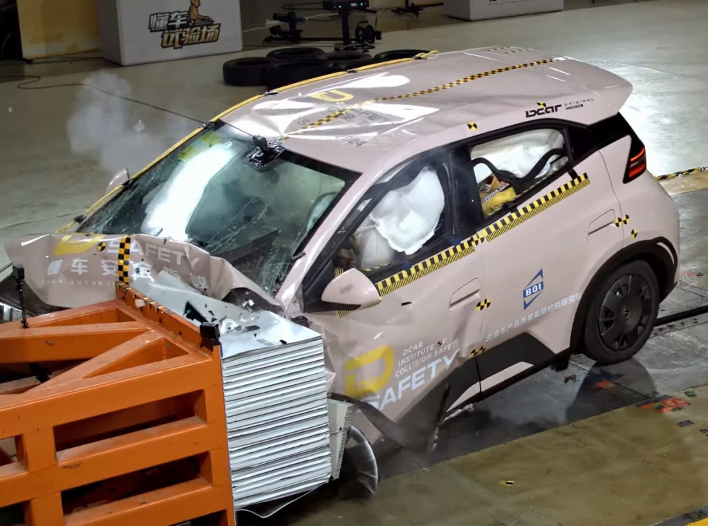 BYD Seagull NCAP 2025 Краш-тест BYD Seagull