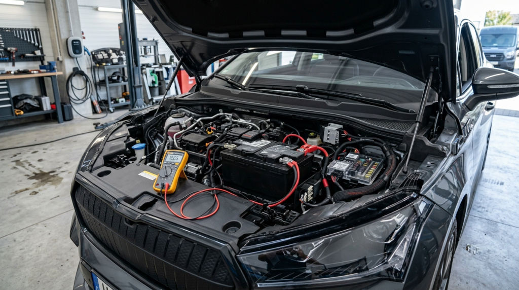 12V аккумулятор электромобиля