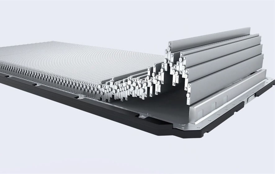 Батарея BYD по технологии Blade Battery