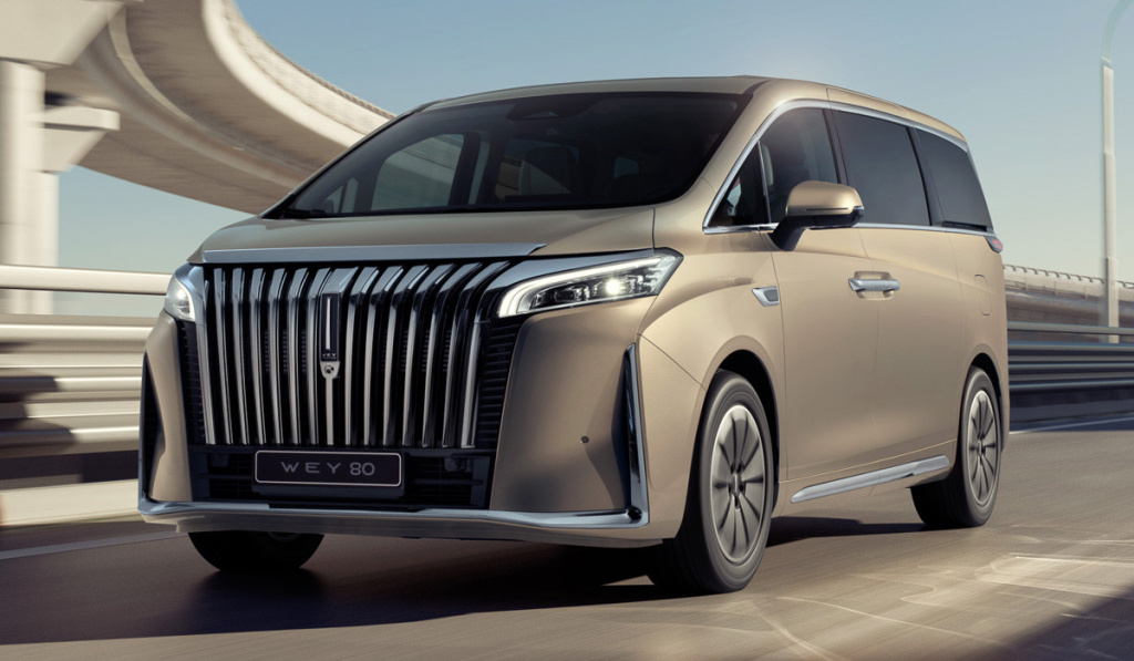 Wey 80 в C-NCAP набрал 5 звезд безопасности Гибридный минивэн Wey 80
