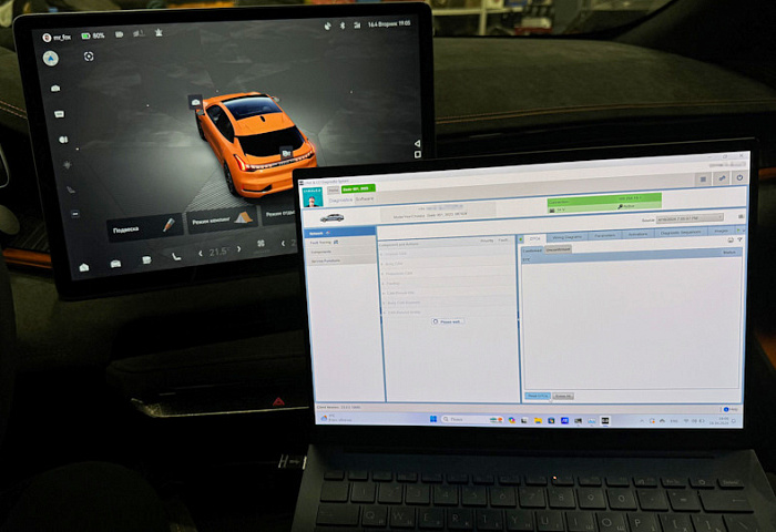 Диагностика электронных систем Zeekr